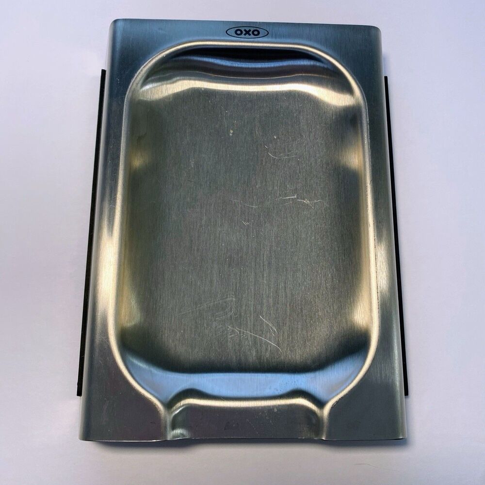 OXO Softworks Stainless-Steel Dishwasher Safe Spoon Rest - Silver